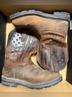 Ariat Sierra Shock Shield Patriot Steel Toe Work Boot